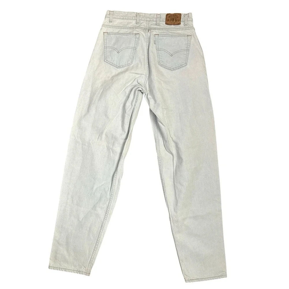 VTG 90's Levi's Silvertab Loose Fit 33x34 Light Wash‎ Skater Grunge Made In USA